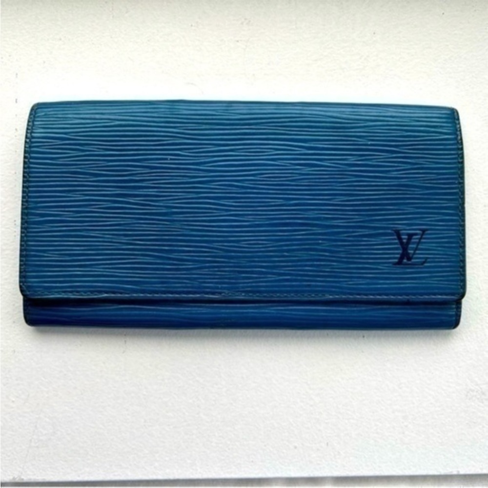 Louis Vuitton Blue Wallet